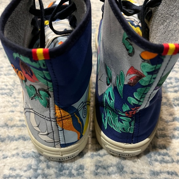 Hermes Respoke hi-top sneakers with Hermes Silk - Picture 6 of 7